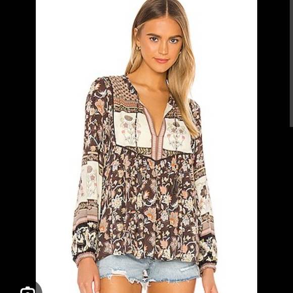 Spell portobello blouse nightshade NWT M - Picture 5 of 5